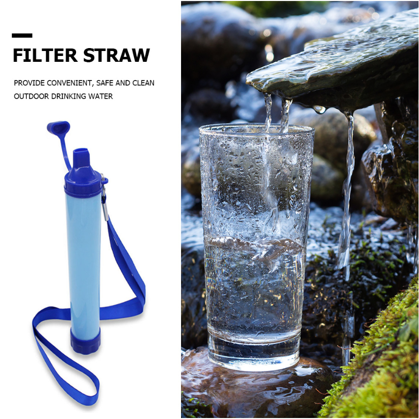 Water Filters Straw Hiking Camping Outdoor Travel Travel dealsniper-net