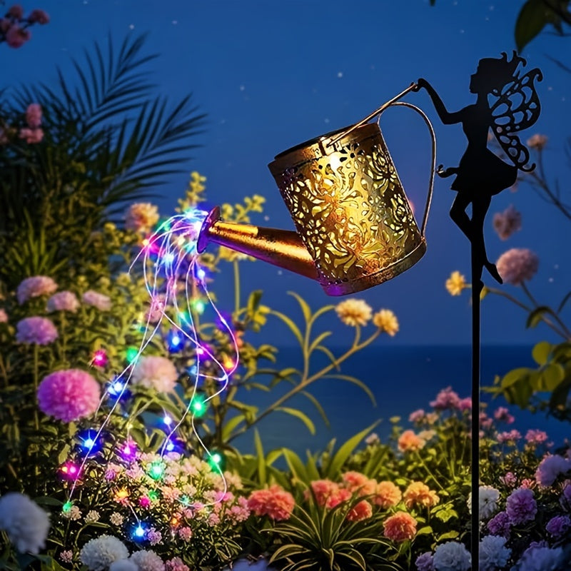 2PCS Solar Garden Decorative Lamp Outdoor Landscape Lamp Outdoor Gym From House 1PCS Colorful