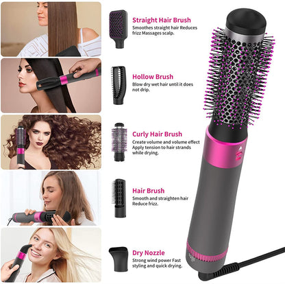 Professional 5 In 1 Hair Dryer Brush Women dealsniper-net