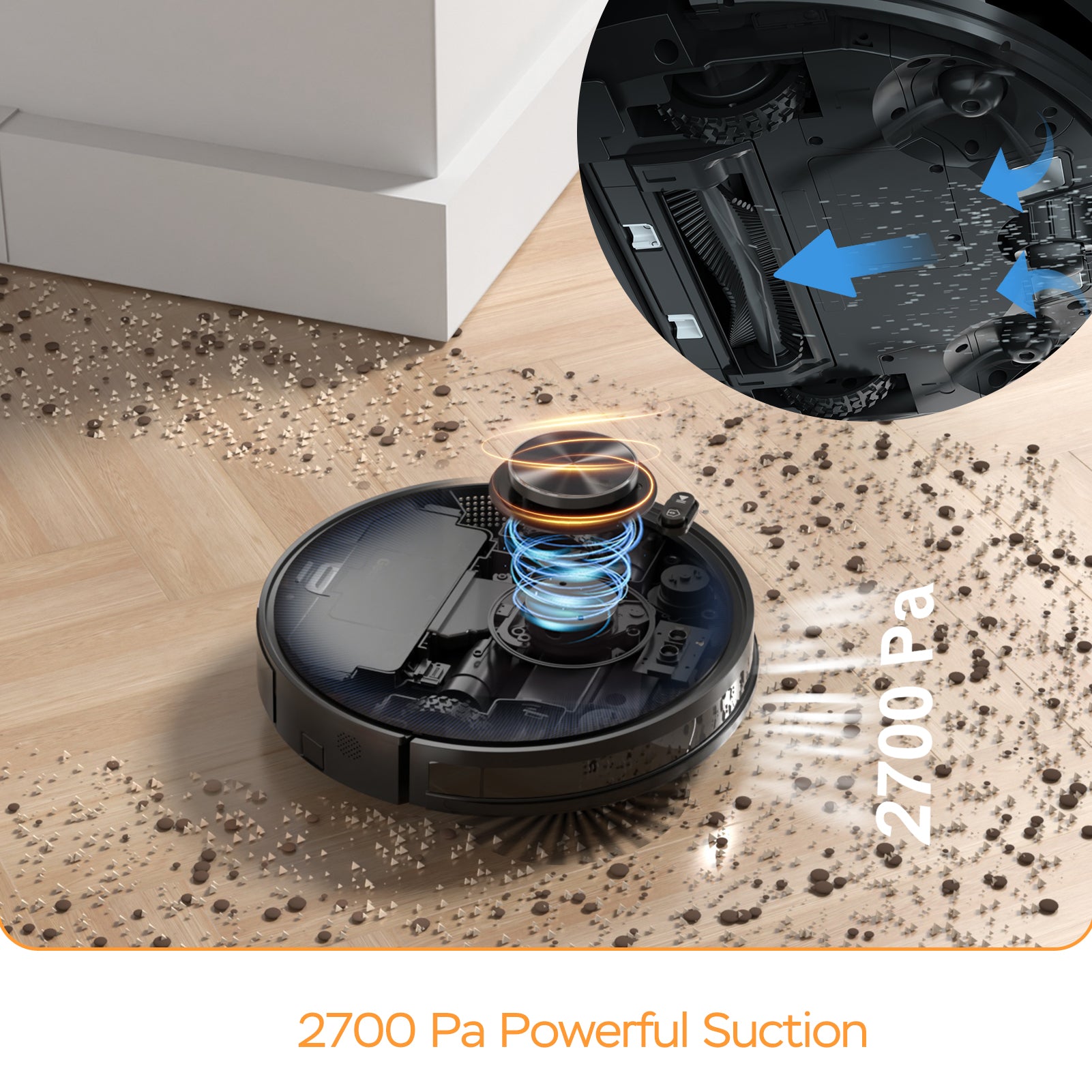 Geek Smart L7 Robot Vacuum Cleaner And Mop, LDS Navigation Home dealsniper-net