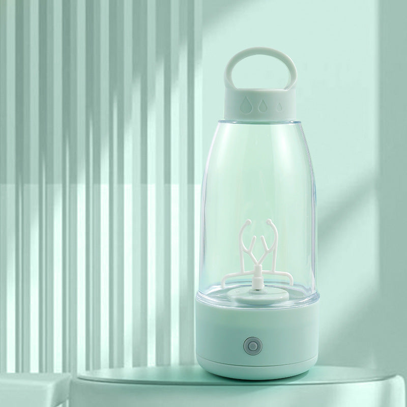 Automatic Electric Shaker Bottle With High Appearance Kitchen DealSniper.net Green USB
