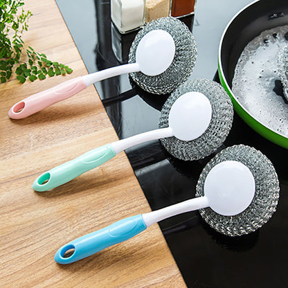 Plastic Cleaning Brush Degreasing Dishwashing Brush Kitchen DealSniper.net