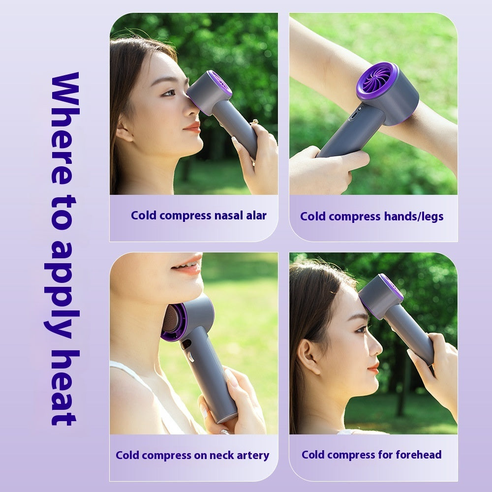 Portable Handheld Turbo Fan Cooling Semiconductor Refrigeration Electronics dealsniper-net