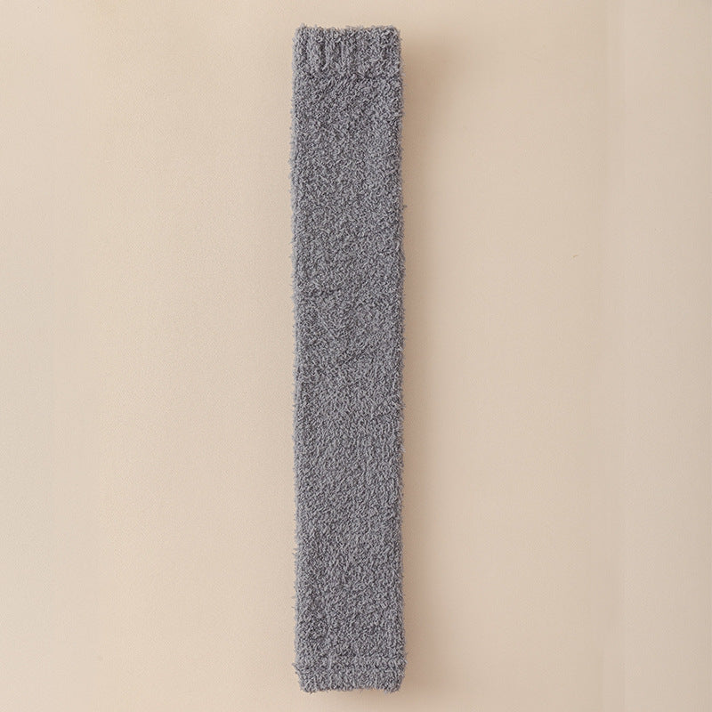 Winter Warm Plush Socks Women Dual-purpose Protection Women DealSniper.net Gray