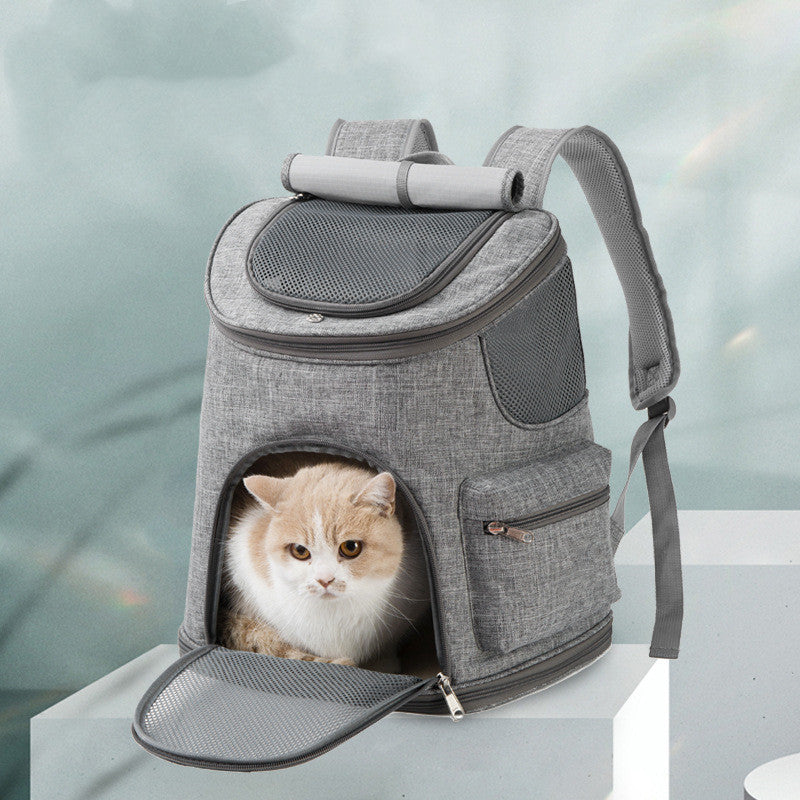 New Dog Bag Backpack Oxford Cloth Out Portable Pet Pets Gym From House
