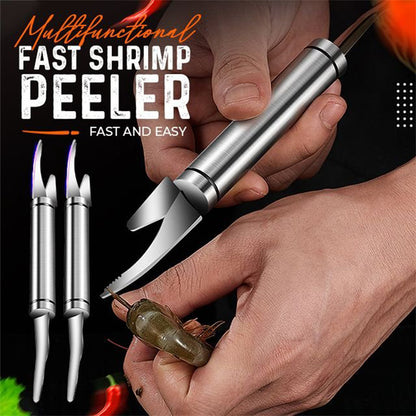 Multifunctional Stainless Steel Shrimp Remover Shrimp Line Fish Kitchen Gym From House