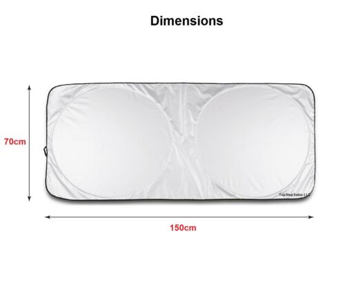 Car Window Sunshade Sun Shade Visor Windshield Cover Auto Car SunShade Anti Snow Ice Windshield Sunshade Car Windshield Sunshade Vehicle dealsniper-net Silver