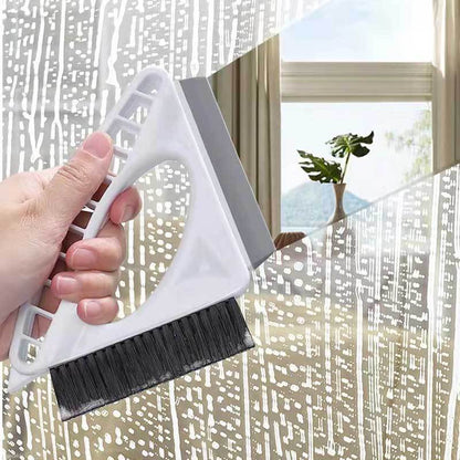 Multifunctional Cleaning Brush Glass Scraper Window Sill Gap Track Home dealsniper-net