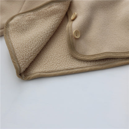 Baby Clothing Fur Lining Infant Suit Hoodies Coat Kids DealSniper.net