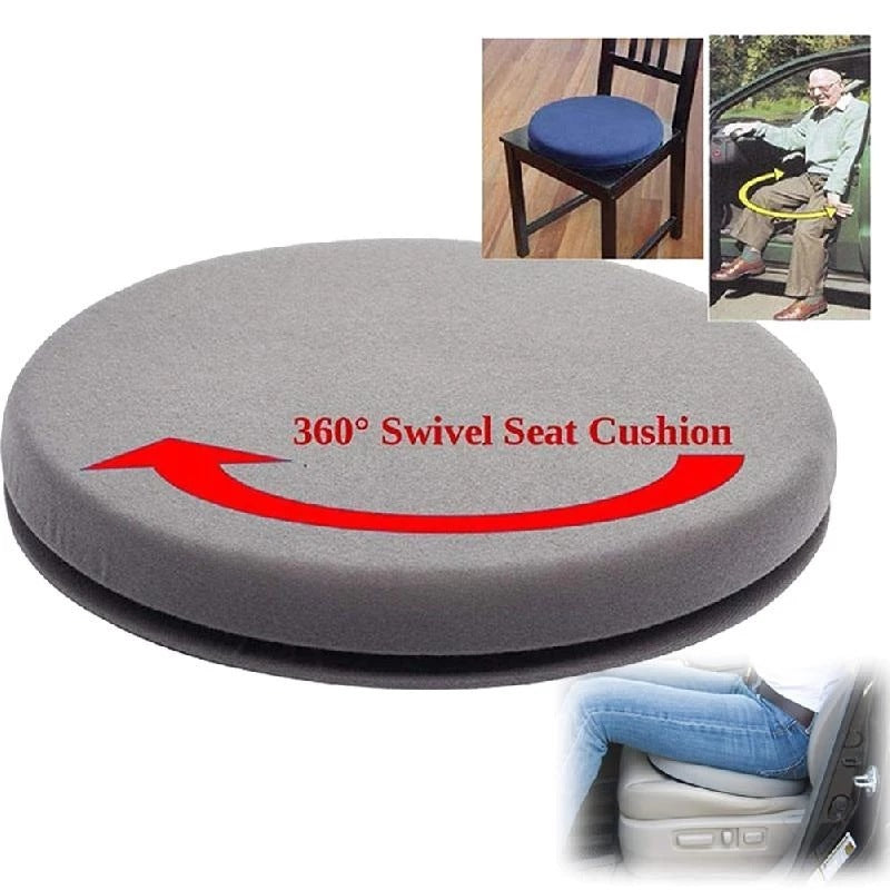 Car 360-degree Rotation Non-slip Seat Cushion Gift For The Elderly Vehicle DealSniper.net