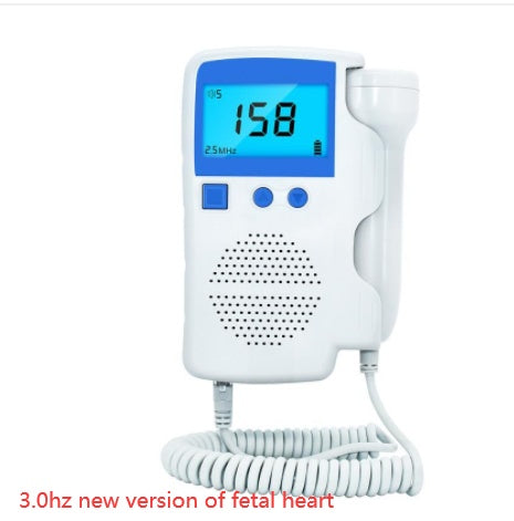 Fetal Heart Rate Monitor Home Pregnancy Detector Health dealsniper-net Blue 3.0hz fetal favorite