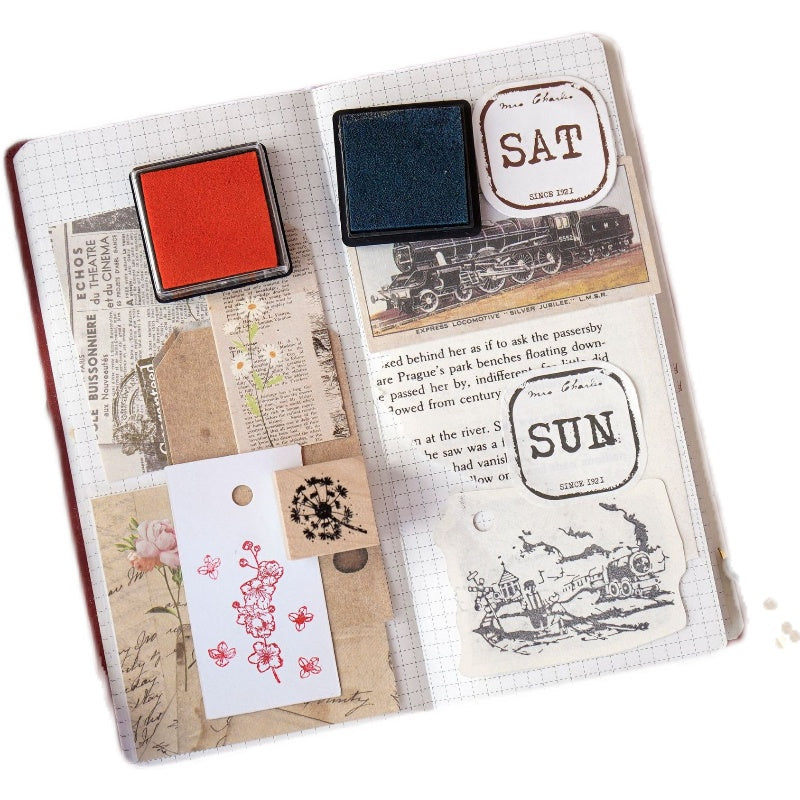 Colored Ink Pad For Children's Finger Painting Rubber Stamp Pad Kids DealSniper.net
