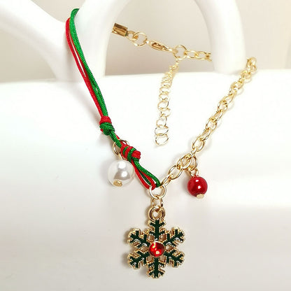 New Christmas Snowman Santa Claus Tree Snowflake Gift