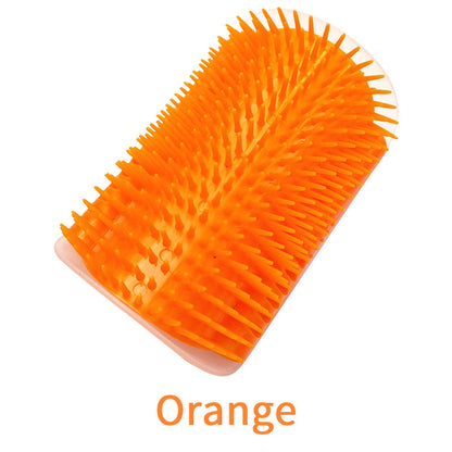 Pet Corner Rubbing Device Massager Pets dealsniper-net Orange