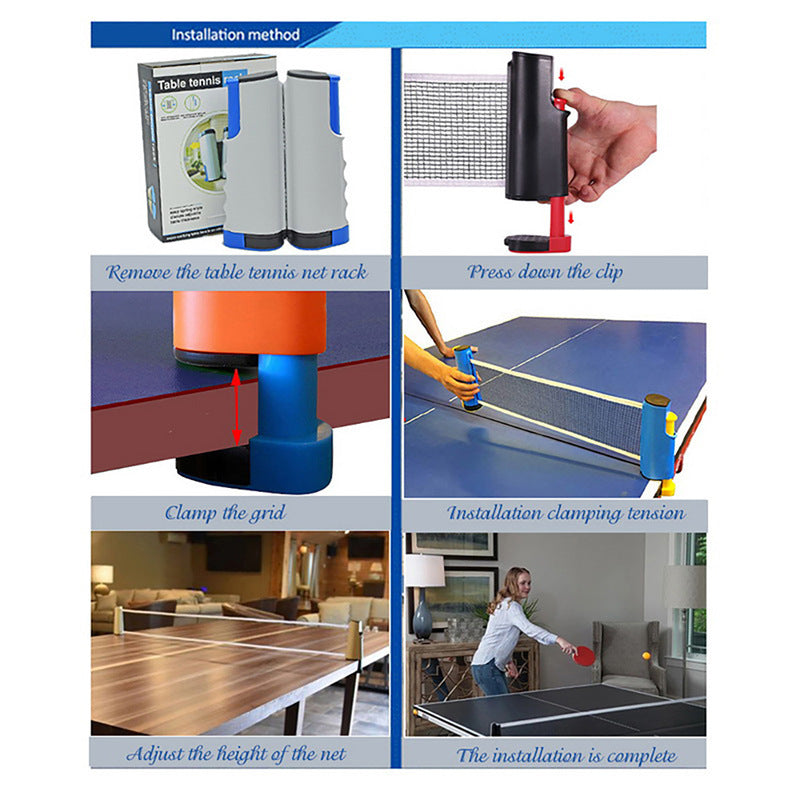 Portable Table Tennis Rackets Set Sports DealSniper.net