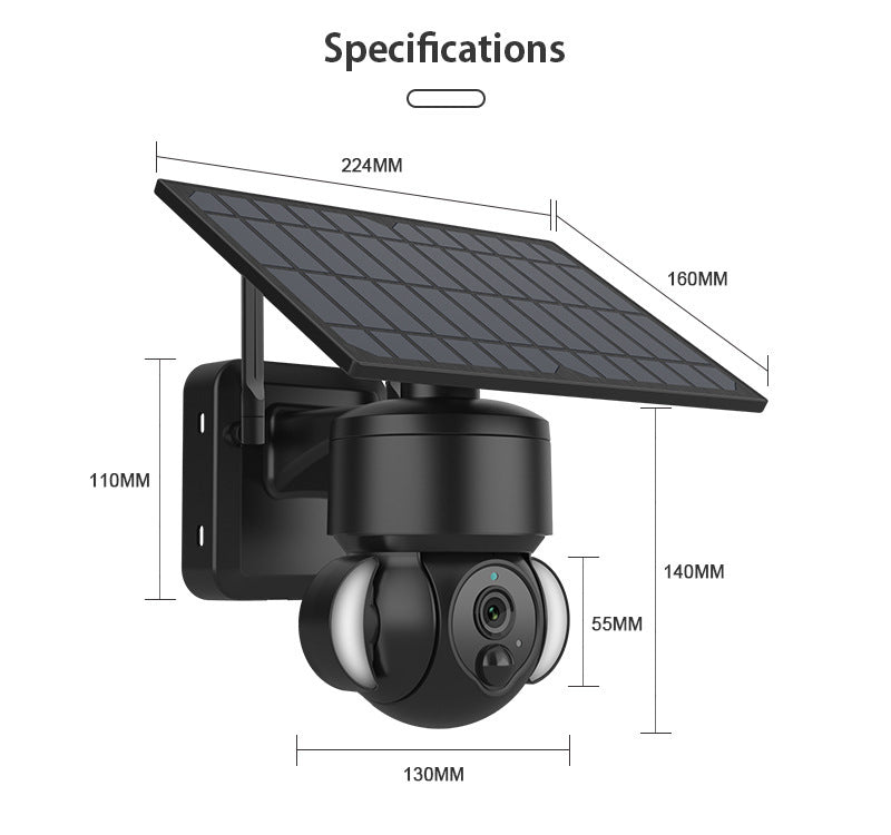 12000mA Rechargeable Battery Camera