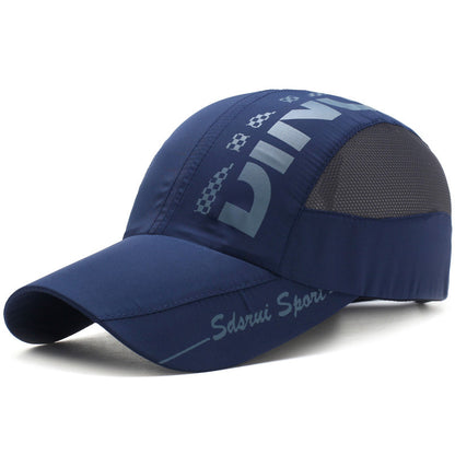 Fashionable Men's Thin Breathable Speed Cap