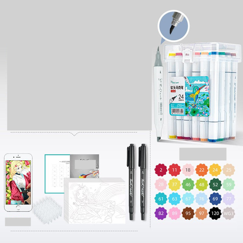 Watercolor Pen Children Elementary School Kindergarten Set Kids dealsniper-net 24style