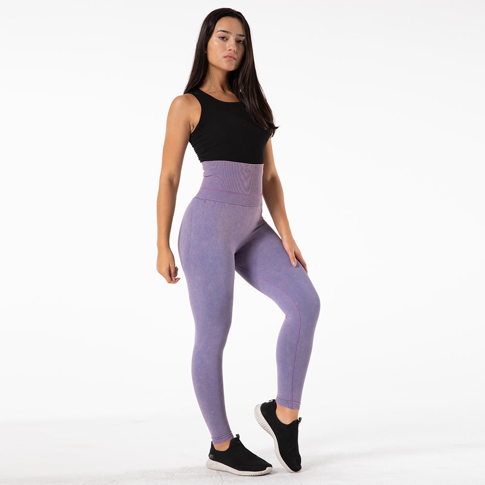 Women New Color High Elastic Sports Fitness Seamless Workout Tight Yoga Pants Women dealsniper-net