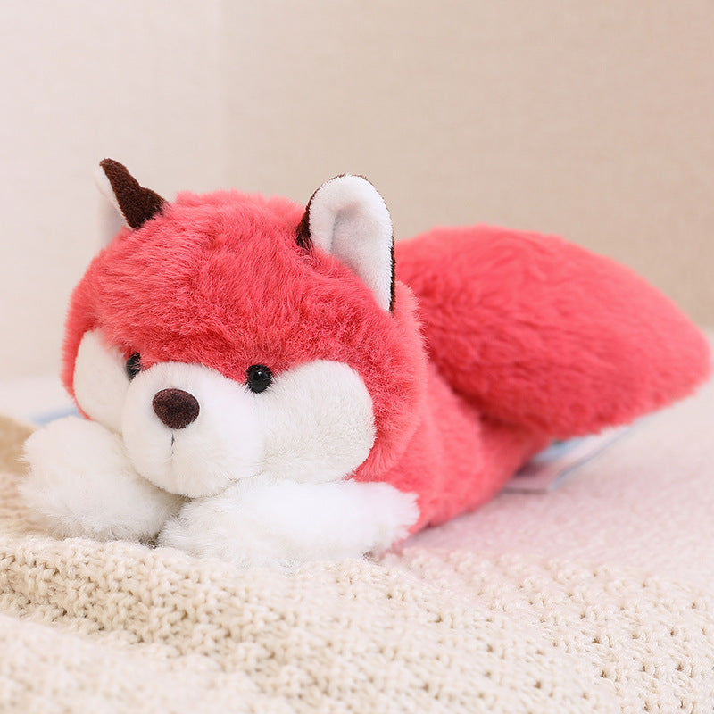 Cartoon Creative Snap Loop Plush Toys Kids DealSniper.net Fox 25cm