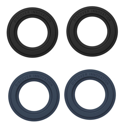 Mobile Phone Magnetic Vertical Ring Support Gadgets DealSniper.net Two black and two blue Magnetic vertical ring