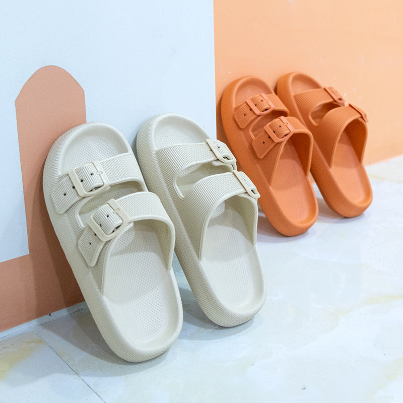 Summer Women Outdoor Indoor Thick-soled Eva Sandals And Slippers Women DealSniper.net