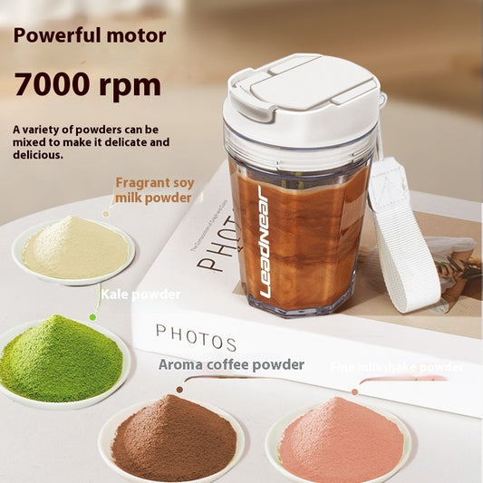 Coffee Fully Automatic Mixing Rechargeable Shake Cup Kitchen Gym From House