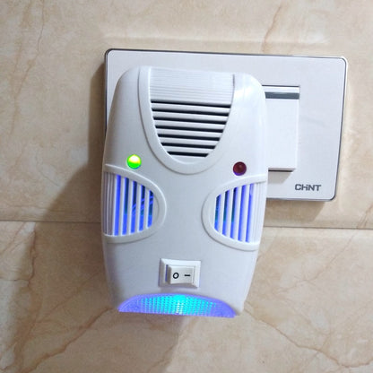 Upgraded Version Ultrasonic Pest Repeller Mosquito Repellent House dealsniper-net White 220V US