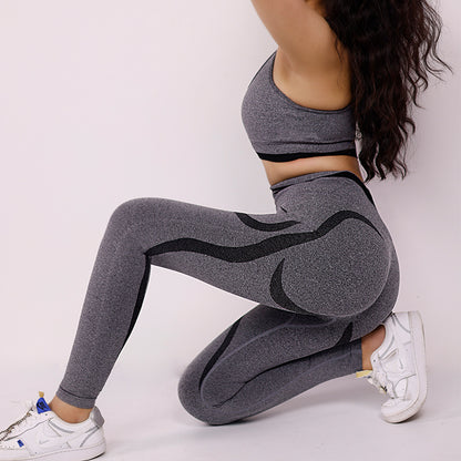 Women's Sports Bra Summer Sports Shockproof Underwear Women dealsniper-net L Gray