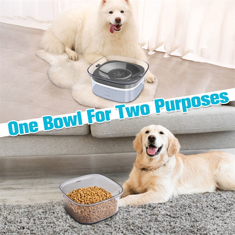 70oz Dog Water Bowl Large Capacity Spill Proof Dog Bowl Pets dealsniper-net