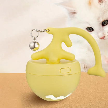 Smart Interactive Cat Toy Ball USB Moving Rolling Ball Pets Gym From House