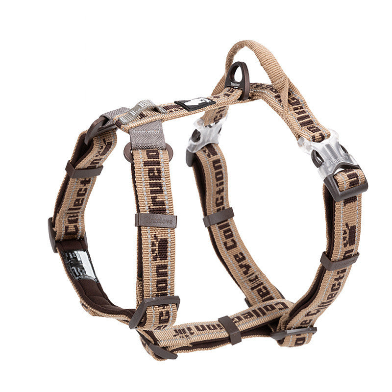 Dog Breast Strap Pet Products Leash Pets DealSniper.net Brown L