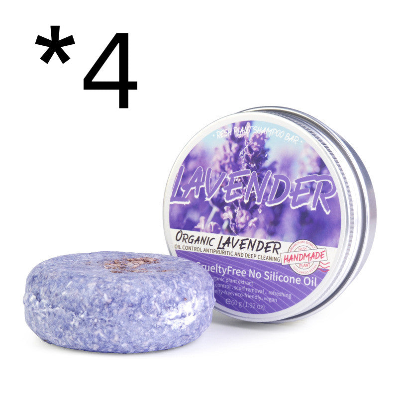 Ginger Shampoo Soap Anti-dandruff Refreshing Health dealsniper-net 4pcs Lavender 60g