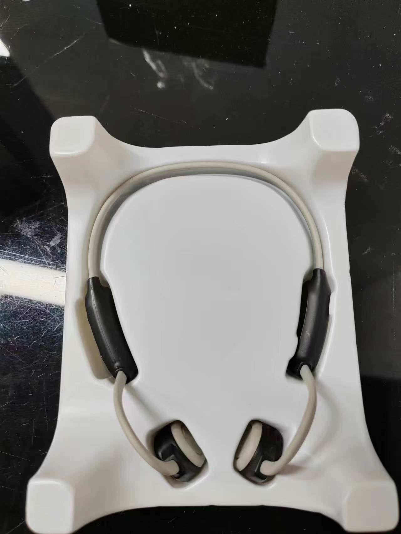 Personal Bone Conduction Bluetooth Headset Electronics Gym From House Grey