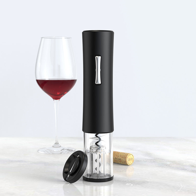 Electronic Bottle Opener Qier Plastic USB Rechargeable Electronic dealsniper-net ABS matte black Battery models