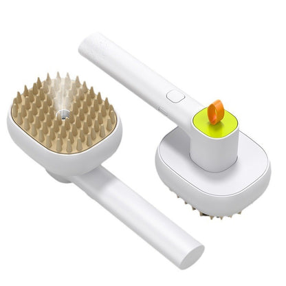 Pets Cat Dog Soft Teeth Electric Massage Spray Comb Pets Gym From House
