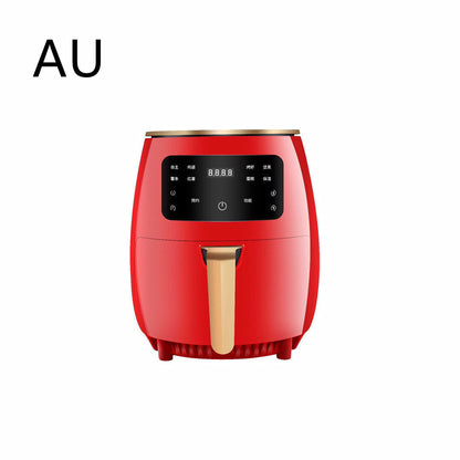 220V Smart Air Fryer without Oil Home Cooking Kitchen dealsniper-net Red AU