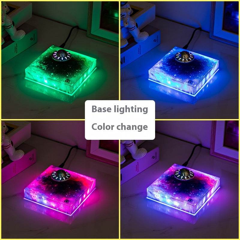 Levitating UFO Color Galaxy Lamp Magnetic Suspension UFO Kids dealsniper-net