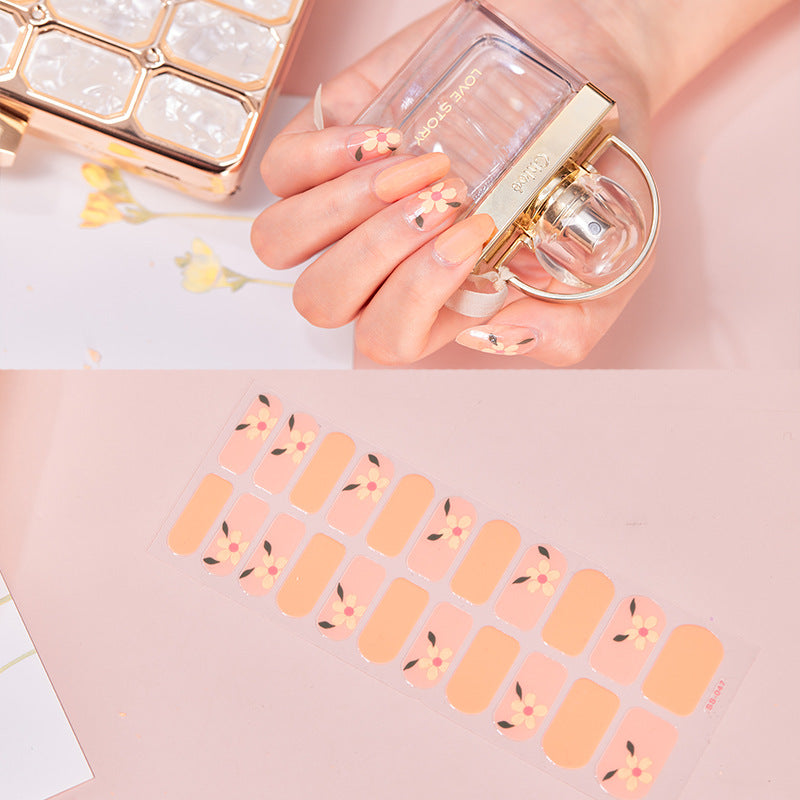 Nail Stickers Full Stickers Rainbow Cute Nail Stickers