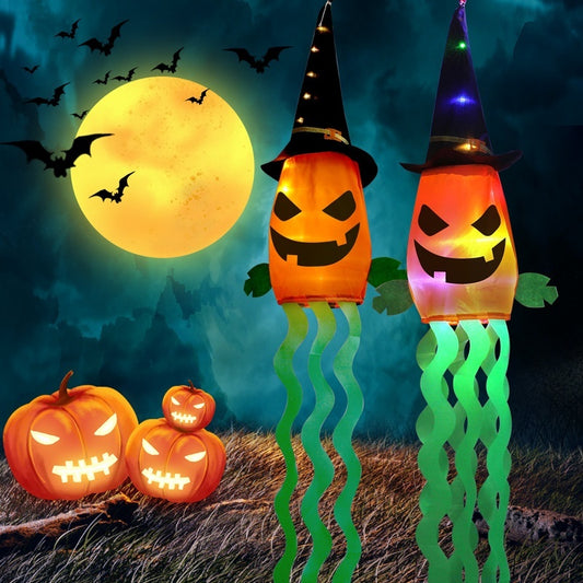 Halloween Led Colored Lamp Skull Frame Hair Dryer Decorative Lights Holidays Gym From House