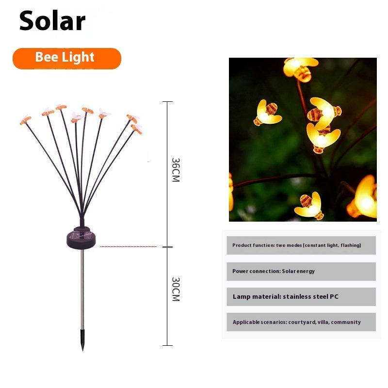 Solar Firefly Villa Outdoor Waterproof Garden Lamp Garden dealsniper-net Style9