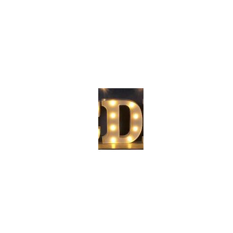 Luminous LED Letter Number Night Light English Alphabet Number Home Decor DealSniper.net Always lit D