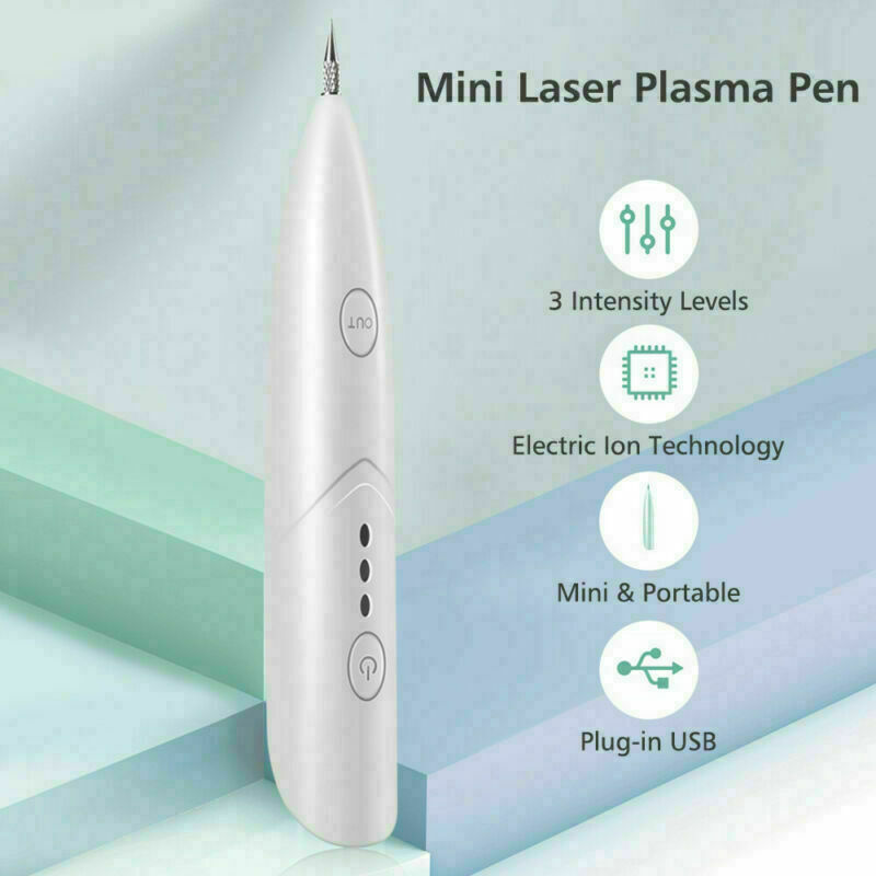 Ion Laser Freckle Skin Mole Dark Spot Remover Face Wart Tag Tattoo Removal Pen Beauty dealsniper-net