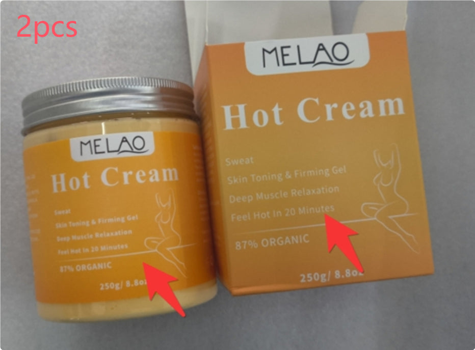 Fat Burner Weight Loss Cream Anti Cellulite Hot Cream Body Beauty Gym From House Photo Color 2PCS