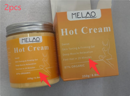 Fat Burner Weight Loss Cream Anti Cellulite Hot Cream Body Beauty Gym From House Photo Color 2PCS