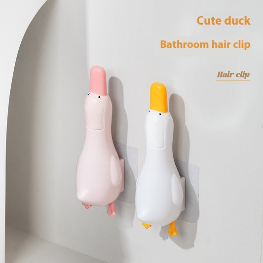 Cute Duck Multi-function Broom Cleaning Clip House DealSniper.net