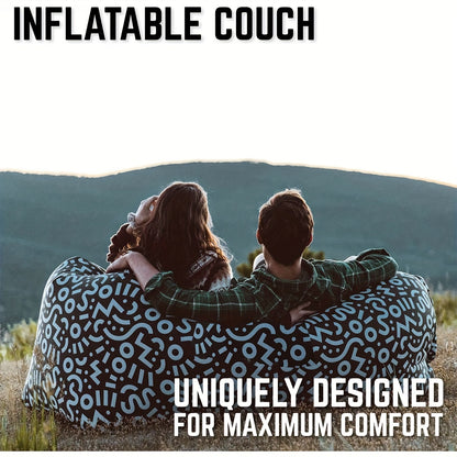 Portable Inflatable Sofa Camping Sleeping Pad Mattress Outdoor dealsniper-net
