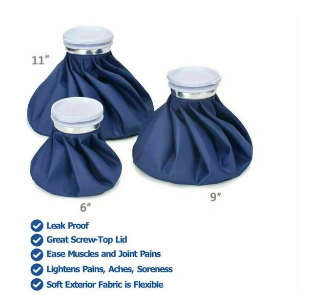 3PCS Ice Bags Packs Knee Neck Reusable Cold Relief Pain Headache Sport Injury Health DealSniper.net