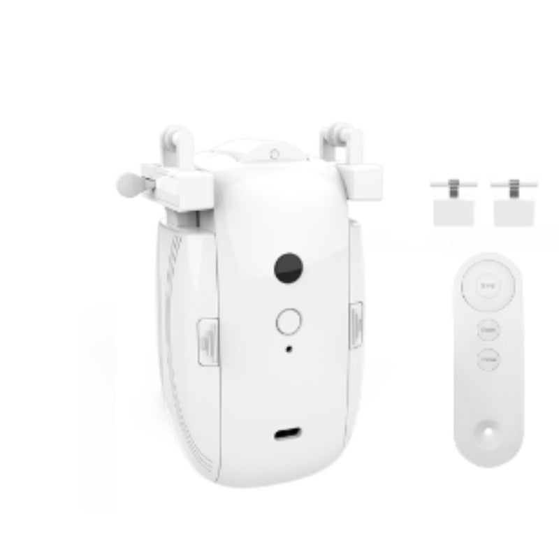 Wifi Curtain Robot Smart Home Roman Rod Electric Curtain Companion House DealSniper.net RemotecontrolsingleopeningTtoU 1pc