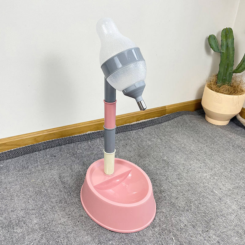 Automatic Pet Water Dispenser Stand Feeder Bowl Pets Gym From House